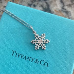 Tiffany & Co snowflake pendant